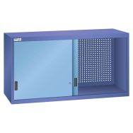 Armoire suspendue portes coulissantes tole haut. 80 cm prof. 30 cm