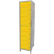 Armoire téléphones à cases-Fermeture par porte-cadenas-Manutan Expert