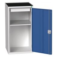 Armoire verso à portes eco 525x550x1015 1 Tablette,1 Tiroir - Bott