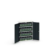 Armoire verso avec 20 bacs - Hauteur 1 m - Bott