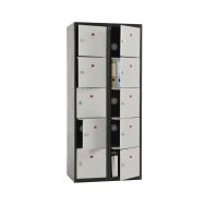 Armoire vestiaire multicasiers non visitables 10 casiers