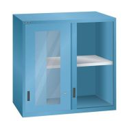Armoire vitrée portes coulissantes - Largeur 102 cm