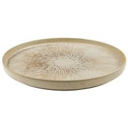 Assiette à bord droit Siroko - In Situ - Lot de 4