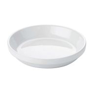 Assiette à crème Brûlee en porcelaine ø14 cm 11cl blanc