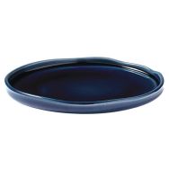 Assiette à dessert en grès ø17,5 cm bleu-Azzur'O