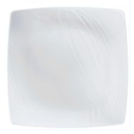 Assiette carrée en porcelaine-Foodj'I