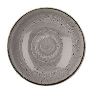 Assiette creuse en porcelaine-Stonecast