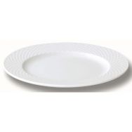 Assiette plate en porcelaine ø20 cm blanc-Polo