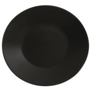 Assiette ronde en grès-Kuro