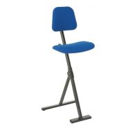 Assis-debout 1202 - Tissu Bleu