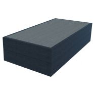 Assise Cube Junior 120 x 60 x 28 cm plastique recyclé - Espace urbain