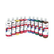 Assortiment 10 flacons 1 litre primacolor pebeo