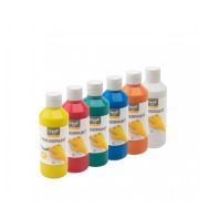 Assortiment 6 flacons 250 ml gouache aux doigts