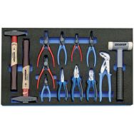 Assortiment d'outils dans le module Check-Tool, 13 pcs