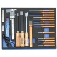 Assortiment d'outils dans le module Check-Tool, 22 pcs