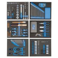 Assortiment d'outils dans les modules d'outils de contrôle 190 pcs