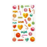 Assortiment de 170 stikers relief à thèmes