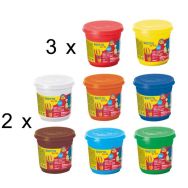 Assortiment de 18 pots 220gr pâte à jouer Giotto bébé
