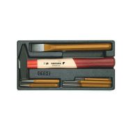 Assortiment de burins dans le module 1/3 ES