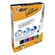 Assortiment de marqueur Velleda - Lg trait :3,4/5,7mm - 4 coloris