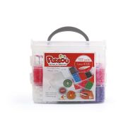 Atelier avec bac de rangement perles à chauffer Perlou