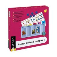 Atelier boîtes à compter 1 pour 2 enfants
