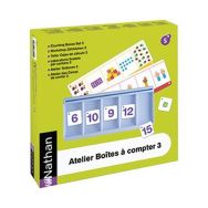 Atelier boîtes à compter 3 pour 2 enfants