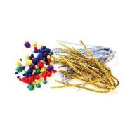 Atelier chenilles étincelantes + pompons