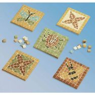 Atelier créatif de mosaïques - dessous de verre 9x9 cm