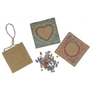 Atelier pour 12 cadres photos mosaique formes assorties