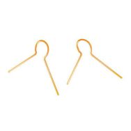 Attache laiton pour boules polystyrène (lot de 25)