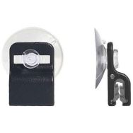 Attache porte-badge Grip Ventouse - Plastique noir - Lot de