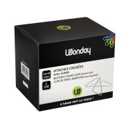 Attaches géantes 30x40 mm (Boite de 100)