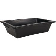Auge plastique noire 12 L - Manutan