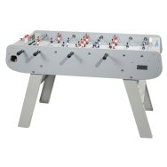 Baby-foot extérieur Tahiti 4 joueurs - poignées longues - gris