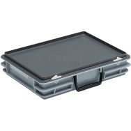 Bac-mallette Rako avec couvercle - Standard - Longueur 300 mm