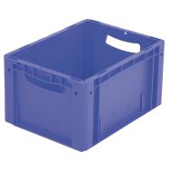 Bac 20L Fond+Parois Pleines Bleu 400X300X220mm