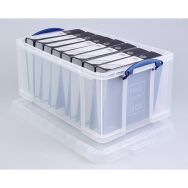 Bac 64 litres avec couvercle incolore