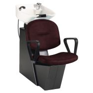 Bac Caraïbes assise Corfou 1 place, siège coloris noir