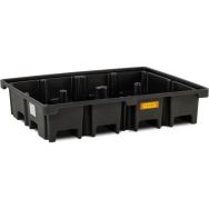 Bac PALETTE-PE 425/4 - 2x120x80 - carré - sans caillebotis