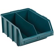 Bac à bec assemblable GM - L: 570 mm - 60 L avec séparation - Vert