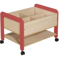 Bac albums haut maternelle Lili coloris corail