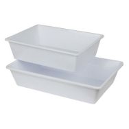 Bac alimentaire rectangulaire creux