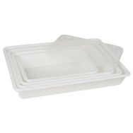 Bac alimentaire rectangulaire plat