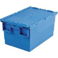 Bac avec couvercle intégré - GILAC, Capacité : 55 L