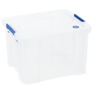 Bac de rangement + Couvercle - 36L - Manutan Expert