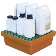 Bac de rétention de laboratoire - Capacité 20 L  - Manutan Expert