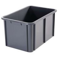 Bac empilable rectangulaire - GILAC, Capacité : 55 L