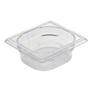 Bac gastronorme 1/6 Cristal+ 1.5L copolyester