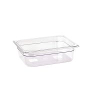 Bac gastronormes en copolyester GN 1/3 - transparent - 32,5 x 17,6 x 20 cm